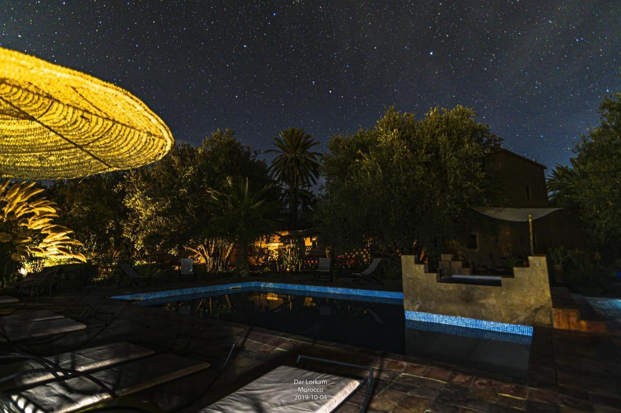 Dar Lorkam Bed & Breakfast Skoura Bagian luar foto